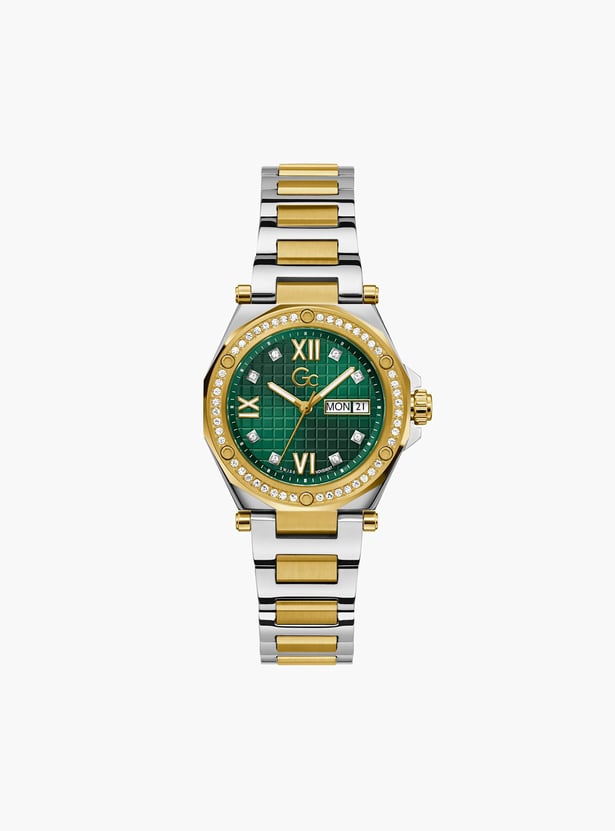GC Legacy Lady Women Embellished Analog Watch with Metal Strap - Z20004L9MF