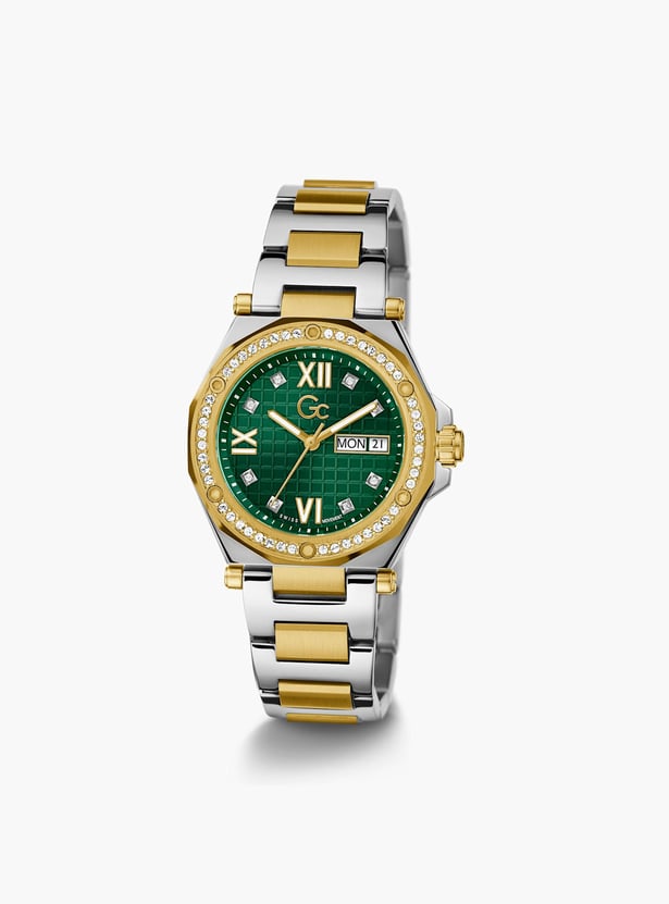 GC Legacy Lady Women Embellished Analog Watch with Metal Strap - Z20004L9MF