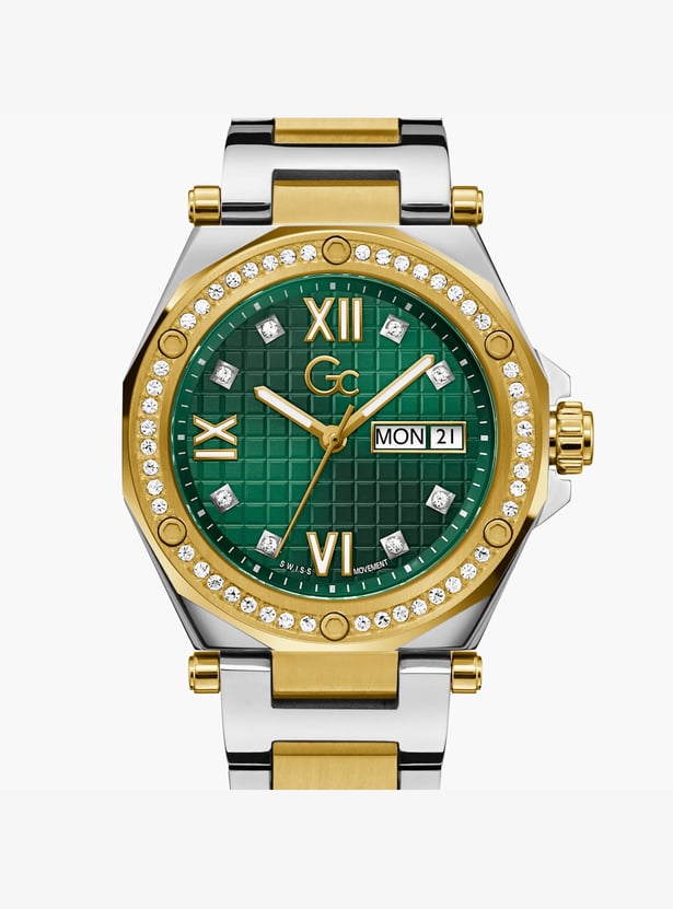 GC Legacy Lady Women Embellished Analog Watch with Metal Strap - Z20004L9MF