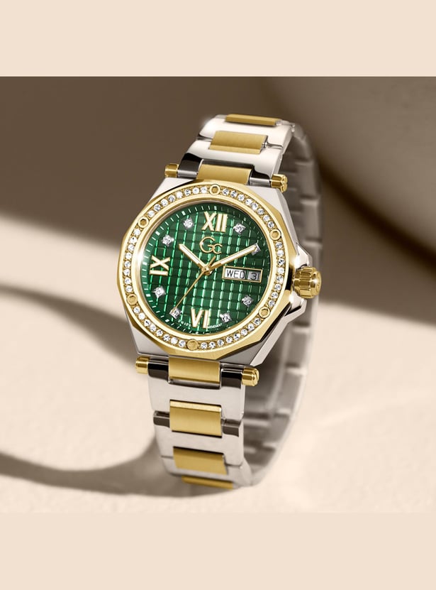 GC Legacy Lady Women Embellished Analog Watch with Metal Strap - Z20004L9MF