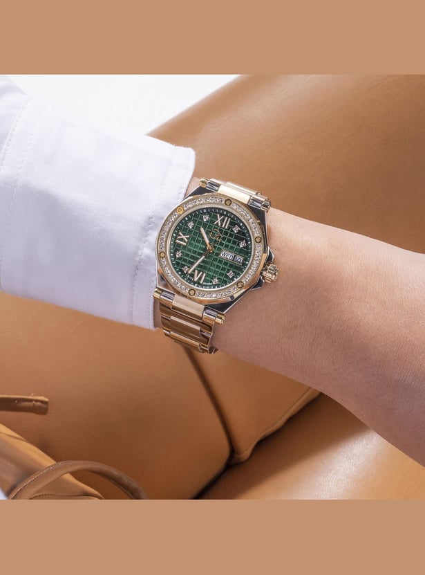 GC Legacy Lady Women Embellished Analog Watch with Metal Strap - Z20004L9MF