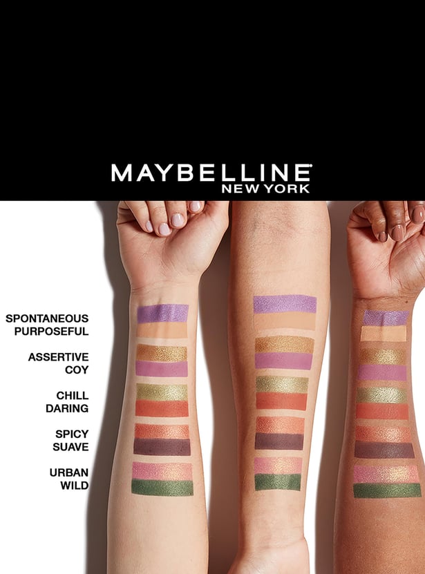 MAYBELLINE NEW YORK Color Rivals Duo Eyeshadow Palette - Assertive x Coy - 3gm