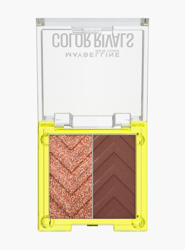 MAYBELLINE NEW YORK Color Rivals Longwear Duo Eyeshadow Palette - Spicy X Suave - 3gm