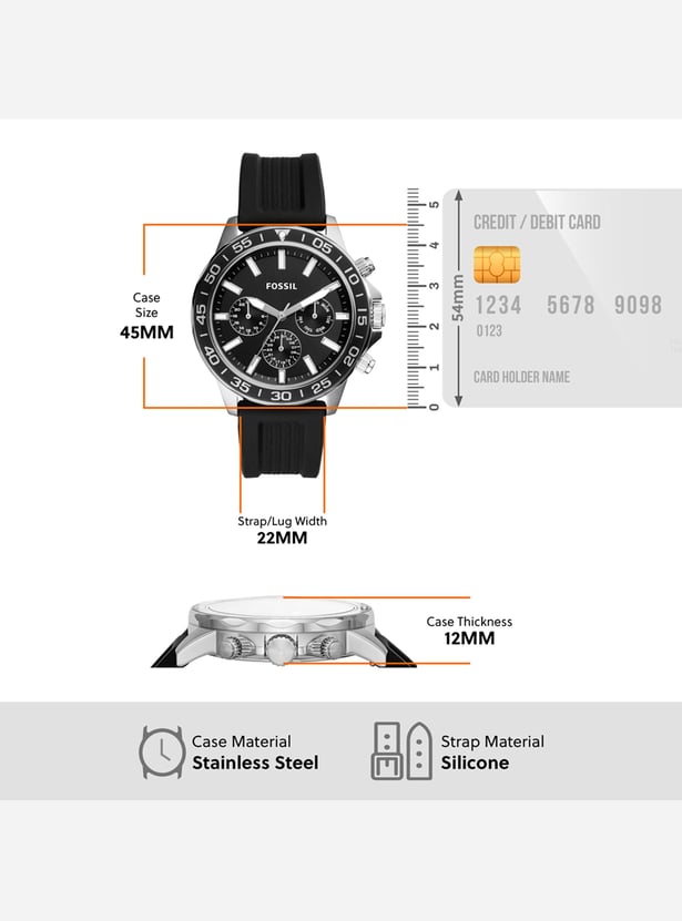 FOSSIL Bannon Men Chronograph Watch - BQ2494