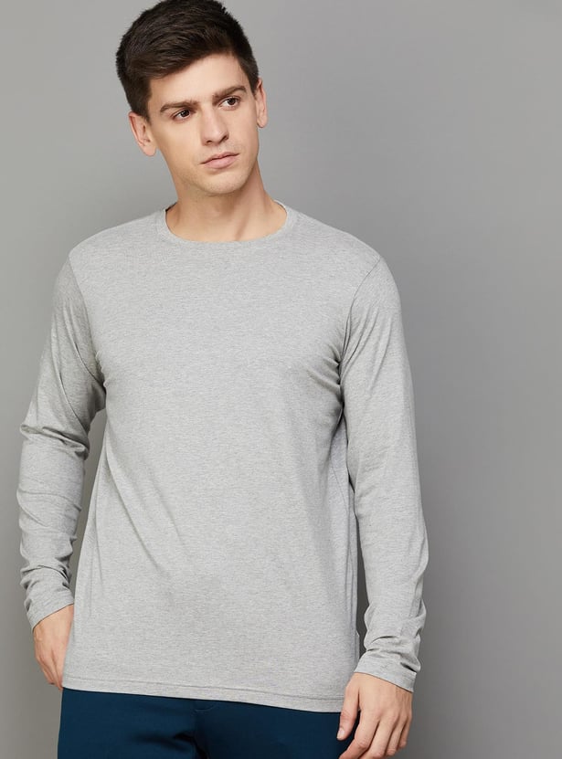 FAHRENHEIT Men Solid T-shirt