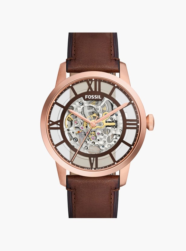 FOSSIL Townsman Men Skeleton Automatic Watch - ME3259