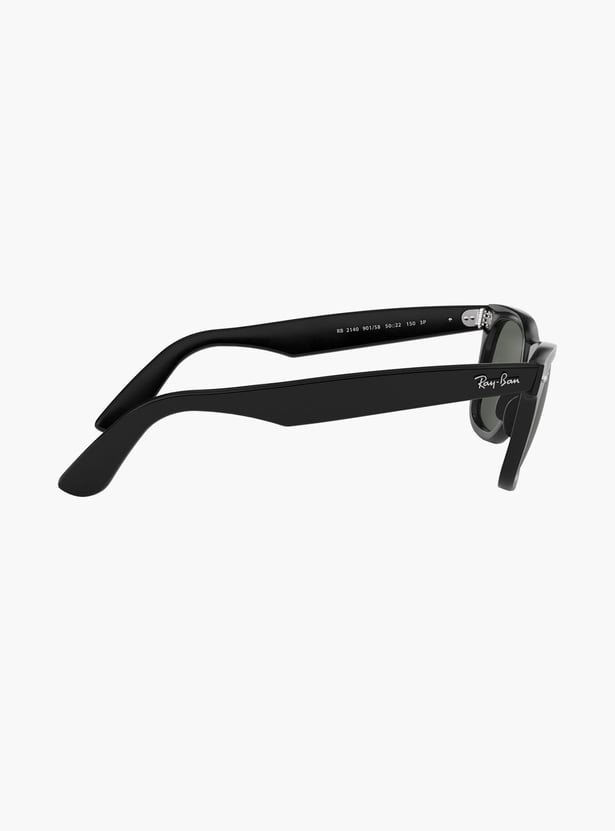 RAY-BAN Men Solid Wayfarer Sunglasses - RB2140-901-58-50