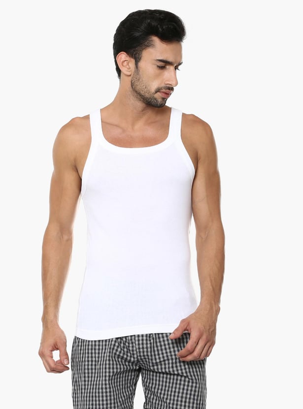 Buy JOCKEY Slim Fit Vest from Jockey at just INR 279.0