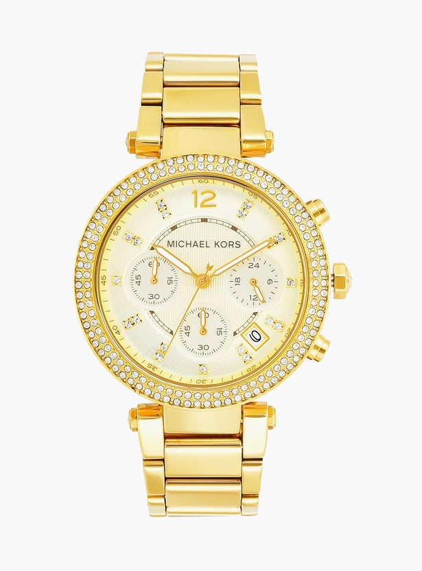 MICHAEL KORS Parker Analog Gold Dial Women's Watch - MK5354