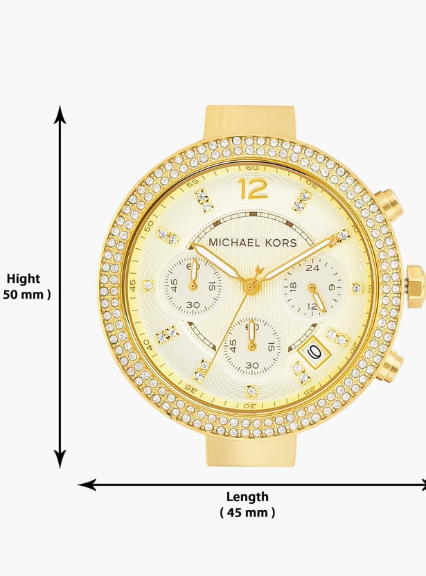 MICHAEL KORS Parker Analog Gold Dial Women's Watch - MK5354