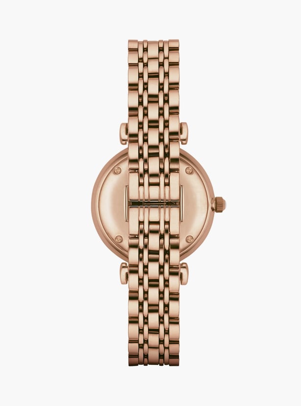 EMPORIO ARMANI Gianni T-Bar Crystal-Encrusted Analog Watch - AR1909I
