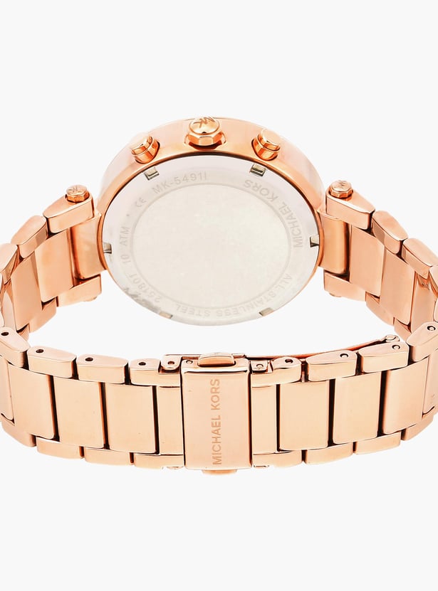 MICHAEL KORS Women Chronograph Watch with Metal Strap - MK5491I