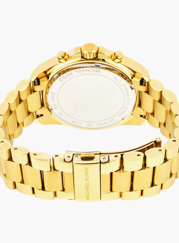 MICHAEL KORS Women Chronograph Watch with Metal Strap - MK5605I