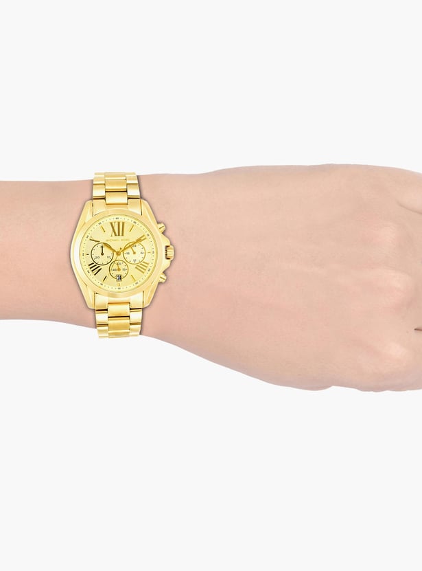 MICHAEL KORS Women Chronograph Watch with Metal Strap - MK5605I