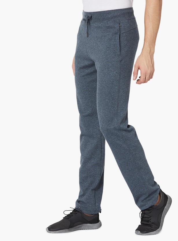 FAHRENHEIT Solid Knitted Track Pants