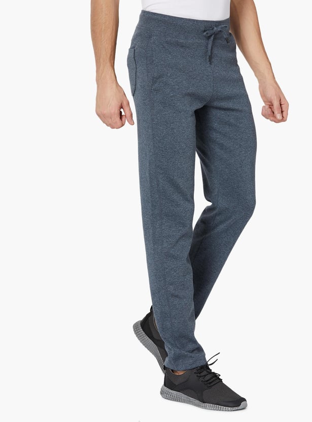 FAHRENHEIT Solid Knitted Track Pants