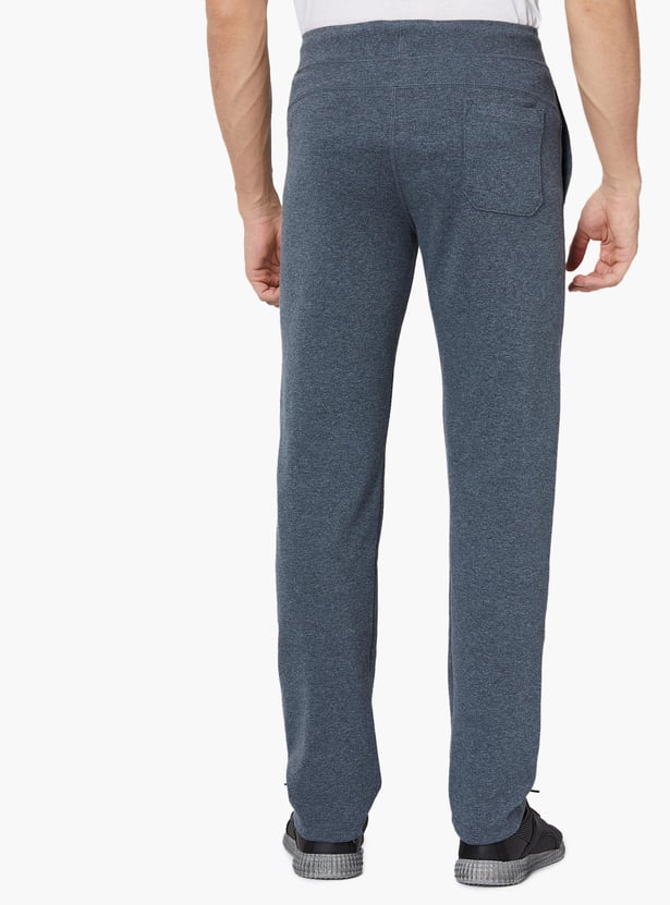 FAHRENHEIT Solid Knitted Track Pants