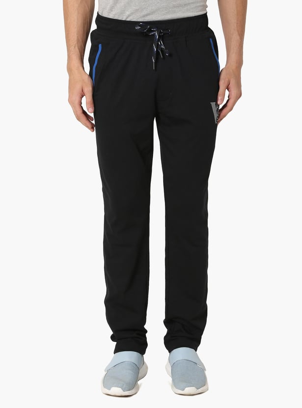 Buy VAN HEUSEN Solid Knitted Track Pants from Van Heusen at just