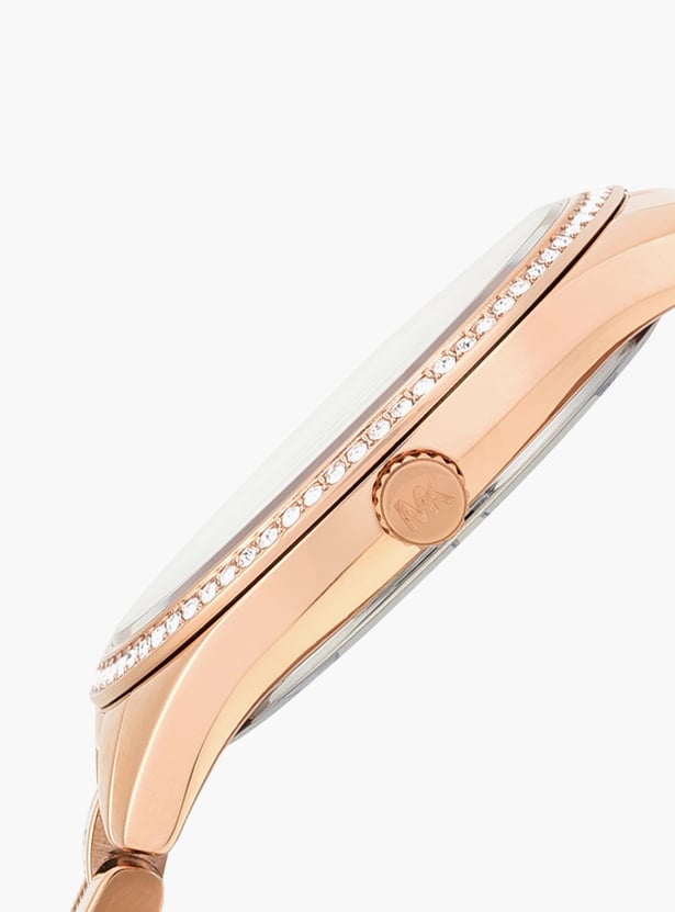 MICHAEL KORS Women Embellished Analog Watch- MK3716I