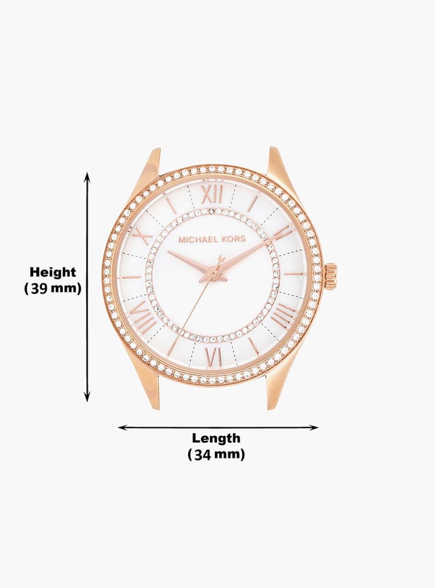 MICHAEL KORS Women Embellished Analog Watch- MK3716I