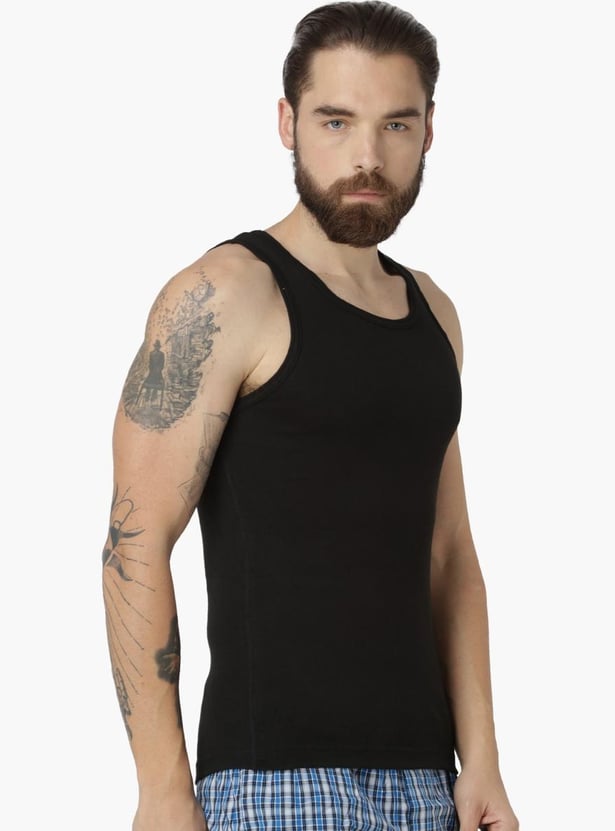 JOCKEY Solid Cotton Innerwear Vest