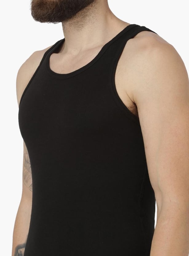 JOCKEY Solid Cotton Innerwear Vest