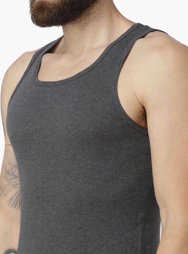 JOCKEY Solid Cotton Innerwear Vest