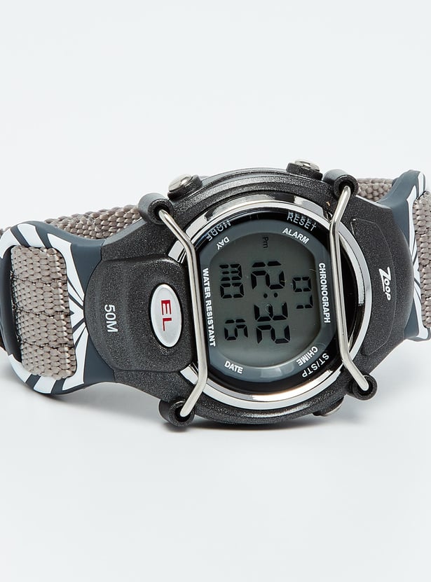 Digital watch with velcro band online