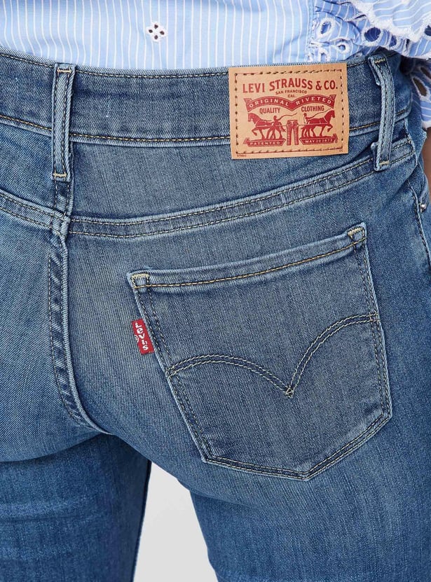 LEVI'S 711 Skinny Fit Medium Washed Jeans