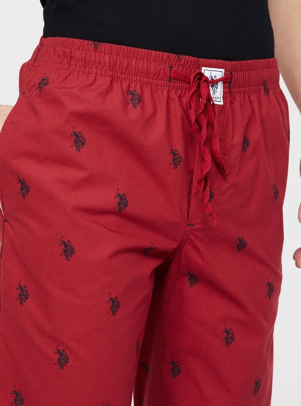 U.S. POLO ASSN. Men Printed Pyjamas