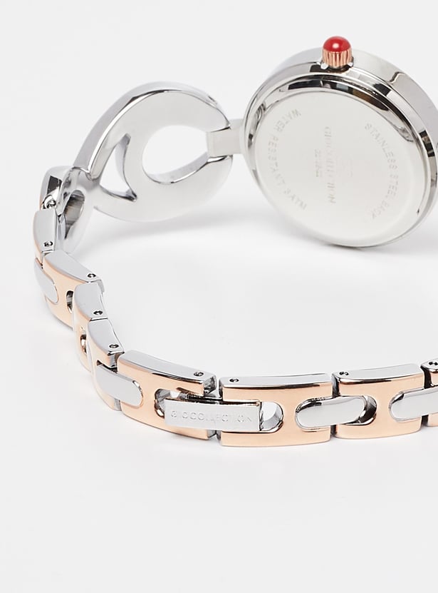 GIO COLLECTION Bracelet Strap Embellished Analog Watch - G2129-22