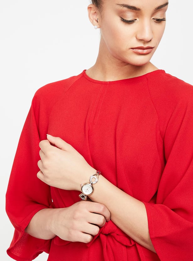 GIO COLLECTION Bracelet Strap Embellished Analog Watch - G2129-22