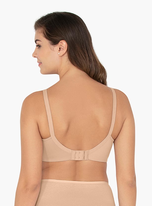 Buy AMANTE Solid Non-Padded Minimizer Bra from Amante at just INR