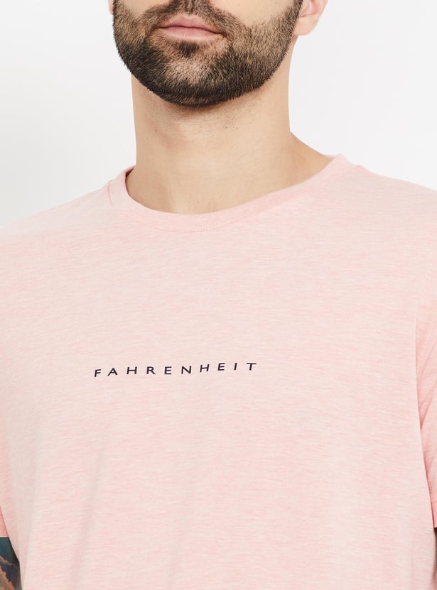 FAHRENHEIT Printed Slim Fit Crew Neck T-shirt - Pack of 3