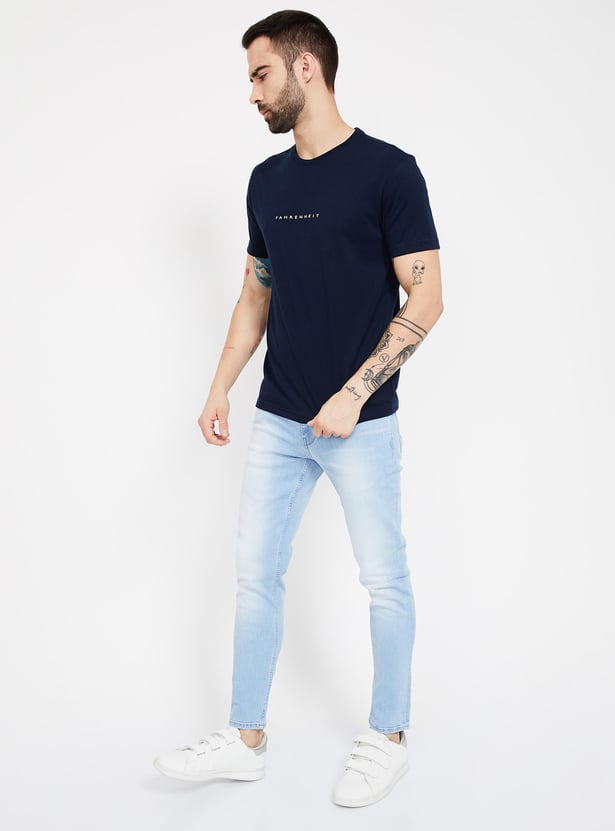 FAHRENHEIT Solid Slim Fit Crew Neck T-shirt- Pack of 3