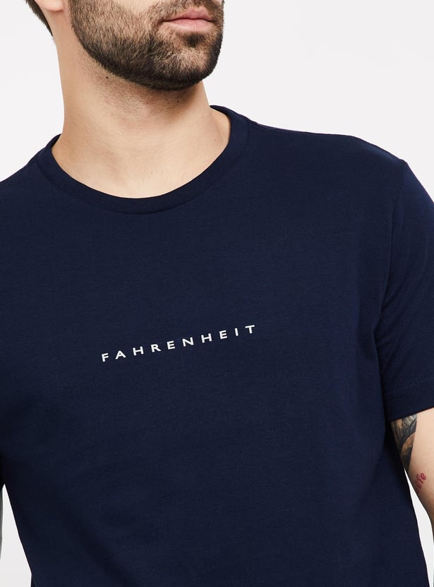 FAHRENHEIT Solid Slim Fit Crew Neck T-shirt- Pack of 3