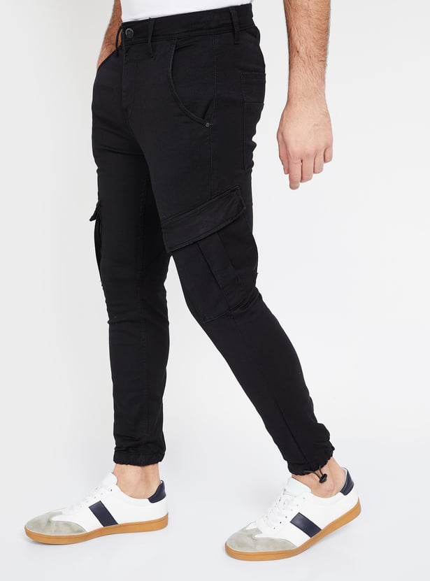 Zalando Black Slim Fit Tracksuit Bottoms New Balance TENACITY