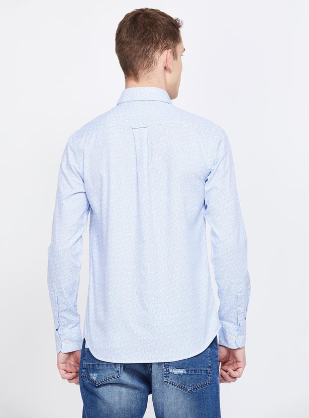 U.S. POLO ASSN. Printed Regular Fit Casual Shirt