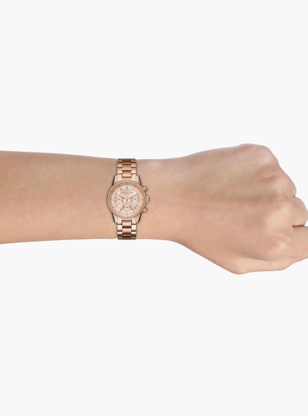 MICHAEL KORS Women Embellished Chronograph Watch - MK6357I
