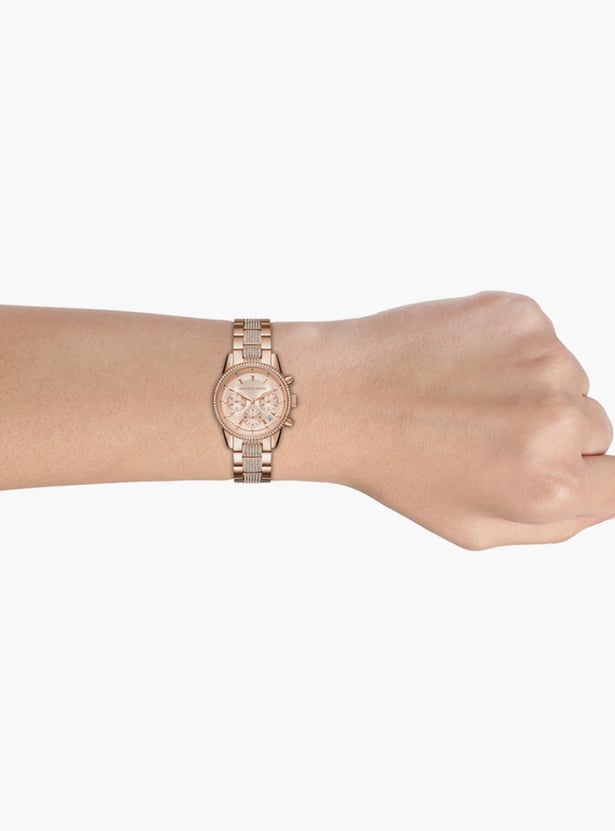 MICHAEL KORS Women Embellished Chronograph Watch - MK6485I