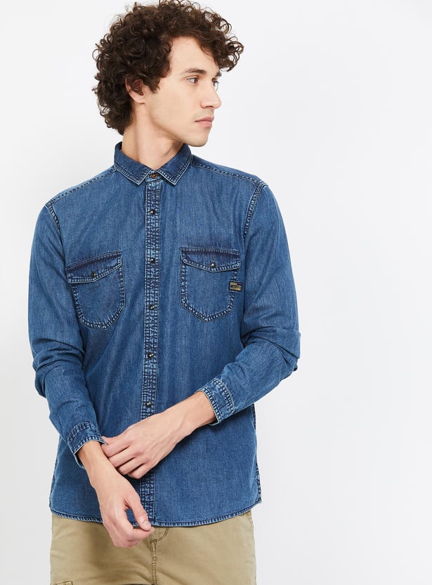 Hot voi jeans denim shirt Store
