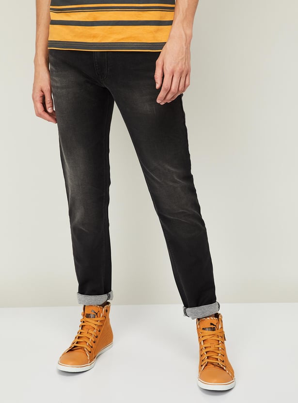 PEPE JEANS Men Stonewashed Skinny Fit Jeans