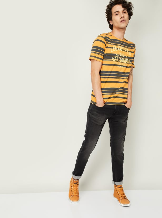 PEPE JEANS Men Stonewashed Skinny Fit Jeans