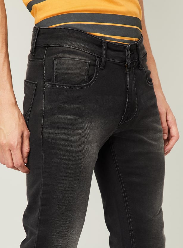 PEPE JEANS Men Stonewashed Skinny Fit Jeans