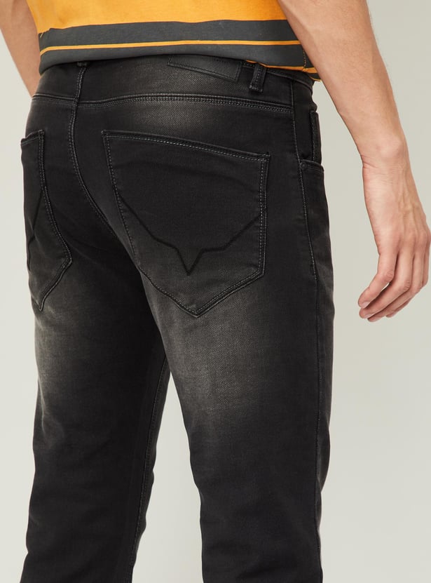 PEPE JEANS Men Stonewashed Skinny Fit Jeans