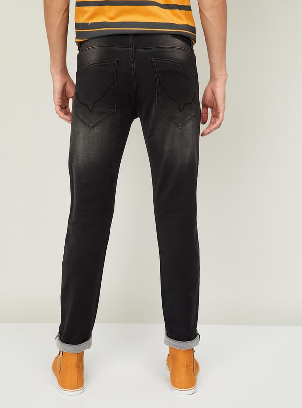 PEPE JEANS Men Stonewashed Skinny Fit Jeans