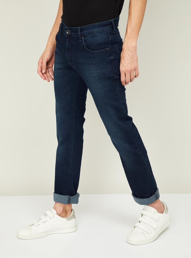 PEPE JEANS Men Vapour Dark Washed Slim Jeans