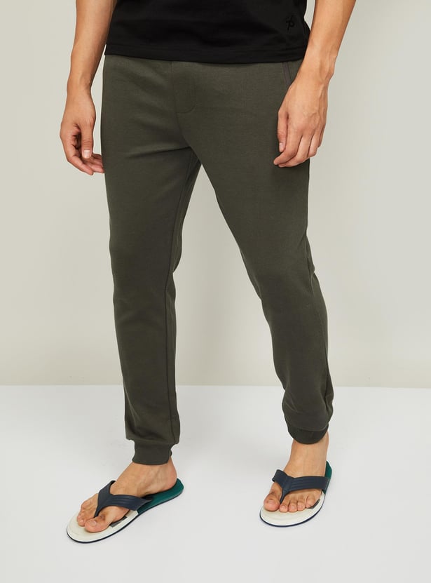 JOCKEY Men Solid Lounge Joggers