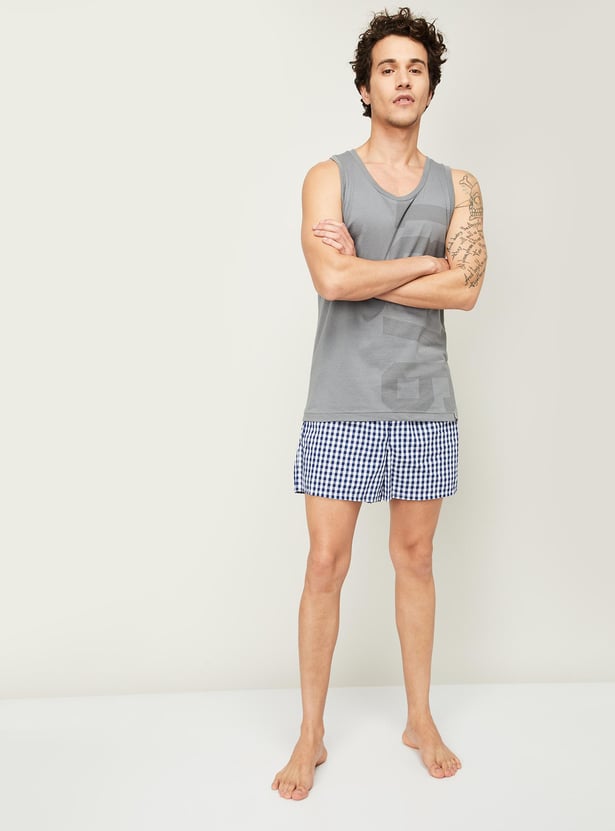 JOCKEY Men Typographic Print Vest