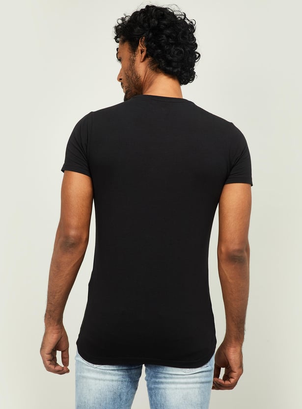 PEPE JEANS Men Printed Regular Fit T-shirt